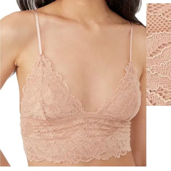 FP Movement by Free People Other - Intimately FP Everyday Lace Longline Bralette in Tuscany NEW